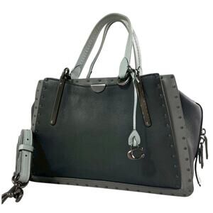 COACH Dreamer 2-Way Rivet Colorblock Handbag EUC